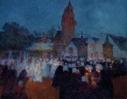 unknow artist Procession at Nenvic USA oil painting reproduction